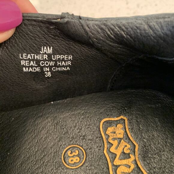 EUC ASH Jam leopard slip on leather platform sneakers US size 8 - Picture 6 of 7